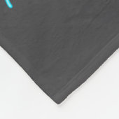 I Was 6 Now I'm 7 67 Birthday Baseball Drip 7 Year Fleece Deken (Hoek)