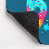 I Was 6 Now I'm 7 67 Birthday Baseball Drip 7 Year Muismat (Hoek)