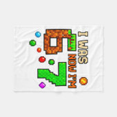 I Was 6 Now Im 7 Awesome Retro Gaming 67 Meme Jok  Fleece Deken (Voorkant (Horizontaal))