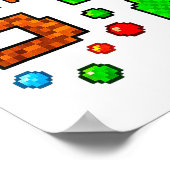 I Was 6 Now Im 7 Awesome Retro Gaming 67 Meme Jok  Poster (Hoek)