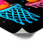 I Was 6 Now I'm 7 Funny 67 Meme Ice Cream Drip Bas Poster (Hoek)