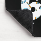 I Was 6 Now I'm 7 Hockey Birthday  Muismat (Hoek)