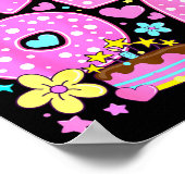 I Was 6 Now Im 7 Nk Lka Dot Seven Birthday Girl P  Poster (Hoek)