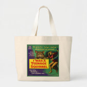 I was a teenage squirrel grote tote bag (Voorkant)