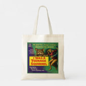 I was a teenage squirrel tote bag (Achterkant)