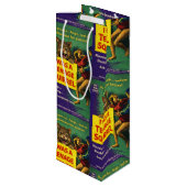 I was a teenage squirrel wijn cadeautas (Achterkant Gekanteld)