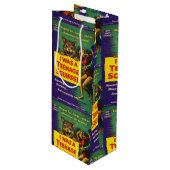 I was a teenage squirrel wijn cadeautas (Voorkant Gekanteld)