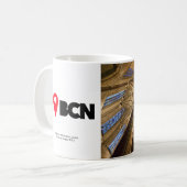 I was in Barcelona: Cathedral of Barcelona Koffiemok (Voorkant links)