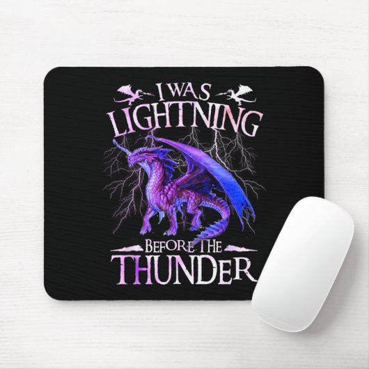 I Was Lightning Before The Thunder Dragons Lover M Muismat (Met muis)
