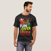 I Was Recently Run Over By A Reindeer Christmas  T-shirt (Voorkant volledig)