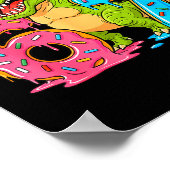 I Was Six Now I'm Seven T-rex Dinosaur 67 Meme 7th Poster (Hoek)