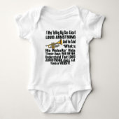 I Was Telling My Son About Louis Armstrong Romper (Voorkant)