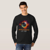 I Was There Solar Eclipse Santiago Papasquiaro DG T-shirt (Voorkant volledig)