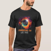 I Was There Total Solar Eclipse Torreon CH Mexico T-shirt (Voorkant)