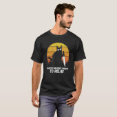 I Watch Murder Shows O Relax Cat Serial Killer Cri T-shirt (Voorkant volledig)