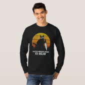 I Watch Murder Shows O Relax Cat Serial Killer Cri T-shirt (Voorkant volledig)