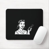 I Watch Murder Shows To Relax Funny Retro True Cri Muismat (Met muis)