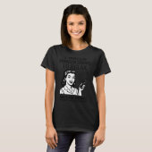 I Watch Murder Shows To Relax Funny Retro True Cri T-shirt (Voorkant volledig)