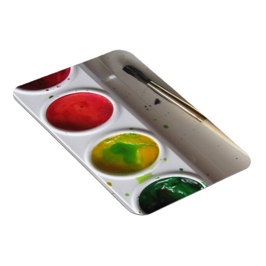 I Waterverven hart Magneet (Rechterzijde)