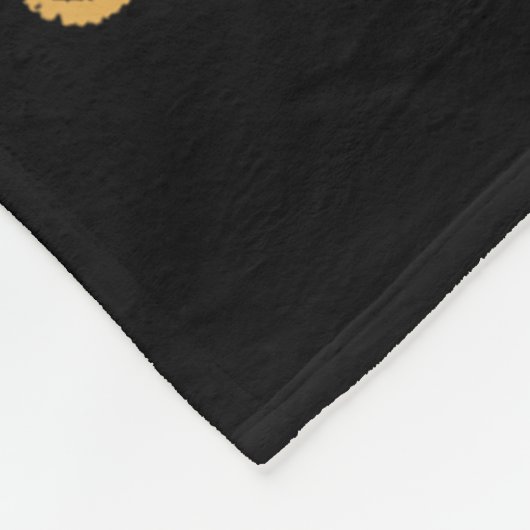 I Wear Gold For The Childhood Cancer Awareness Gol Fleece Deken (Hoek)