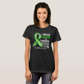 I Wear Green For Someone Special Mental Illness Aw T-shirt (Voorkant volledig)