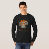 I Wear Orange For Myself Multiple Sclerosis Awaren T-shirt (Voorkant volledig)