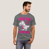 I Wear Pink For My Aunt Breast Cancer Awareness fr T-shirt (Voorkant volledig)