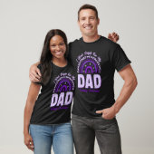 I Wear Purple For My Dad Epilepsy Awareness Rainbo T-shirt (Unisex)