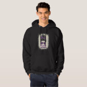 I wear purple For Rett Syndrome Awareness month Me Hoodie (Voorkant volledig)