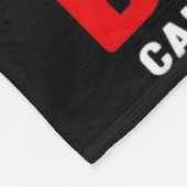 I Wear Red For Blood Cancer Awareness 3  Fleece Deken (Hoek)