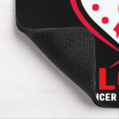 I Wear Red For Blood Cancer Awareness 3 Muismat (Hoek)