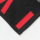 I Wear Red For My Father In Law Heart Disease Awar Fleece Deken (Hoek)