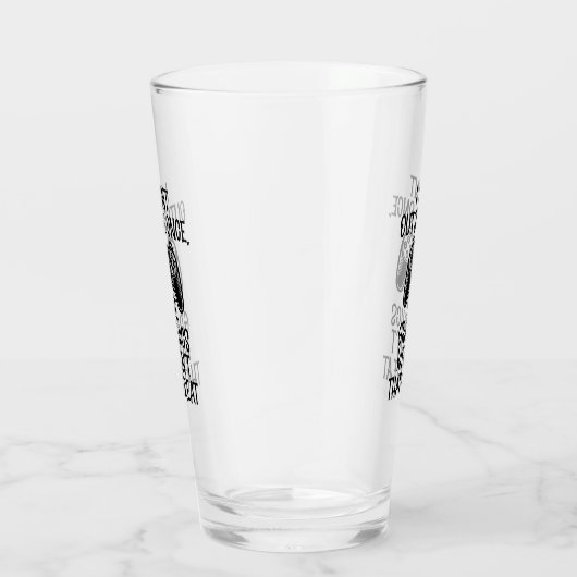 I Went Outside - Funny Gamer Glas (Rechts)