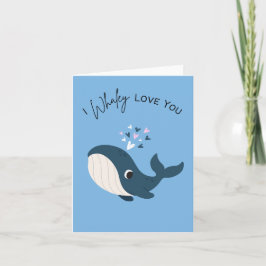 I Whaley Love You - Pun Valentijnsdag Kaart