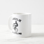 I Wheelie Love Cycling Koffiemok (Voorkant links)