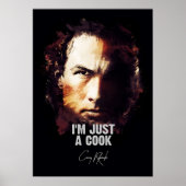 I wijm Just A Cook Casey Ryback UNDER SIEGE Poster (Voorkant)