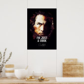 I wijm Just A Cook Casey Ryback UNDER SIEGE Poster (Keuken)