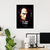 I wijm Just A Cook Casey Ryback UNDER SIEGE Poster (Thuiskantoor)