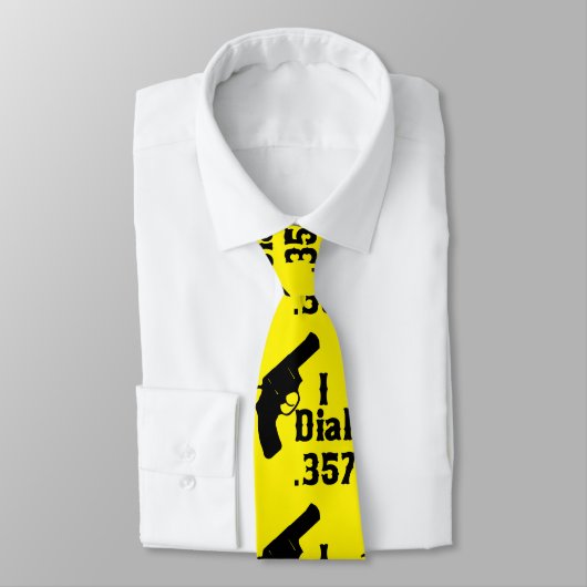 I Wijzerplaat .357 Stropdas (Gebonden)