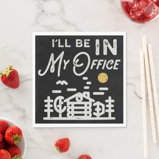 I Will Be In My Office Servet (Insitu)