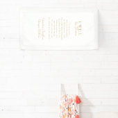 " I will be there" Wedding, Memorial, White, Spandoek (Insitu)