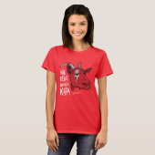 "I will not be your goat" T-shirt (Voorkant volledig)