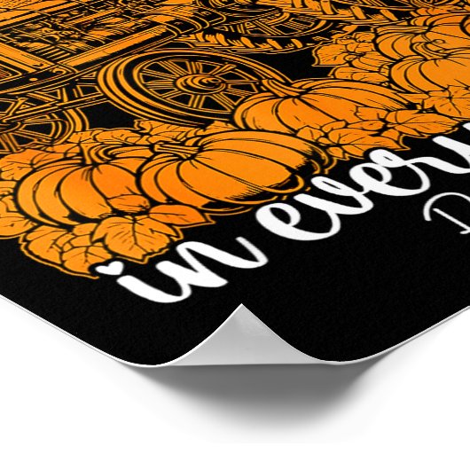 I Will Praise Him In Every Season Christian Thanks Poster (Hoek)