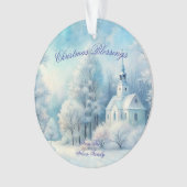 I will Praise Him In Every Season Christmas Ornament (voorkant)