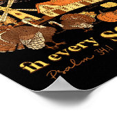 I Will Praise Him In Many Season Christian Farm Fa Poster (Hoek)