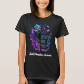 I Will Remember For You Suicide Prevention Awarene T-shirt (Voorkant)