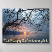 I Will Sing of the Goodness of God Poster (Voorkant)