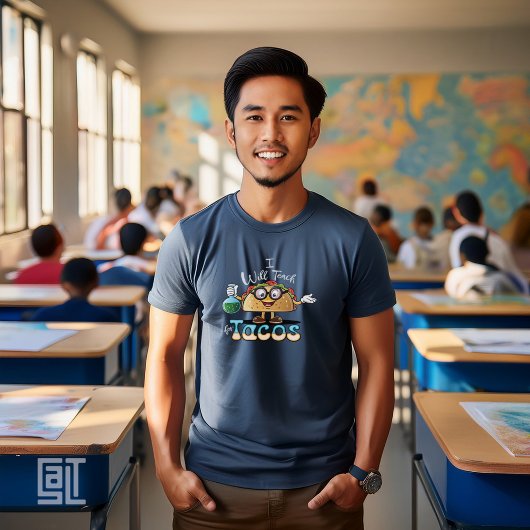 I will Teach for Tacos Teacher Female Science Male T-shirt
