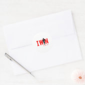 I Win Google Me Motivational Confidence Shirt Ronde Sticker (Envelop)