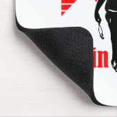 I Win Google Me Motivational Retro Silhouette Shir Muismat (Hoek)